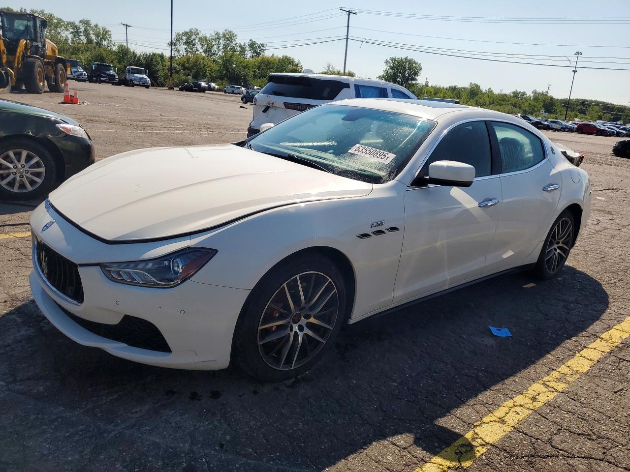 2015 Maserati Ghibli — Rear End — aukcja Copart mi - detroit - 1