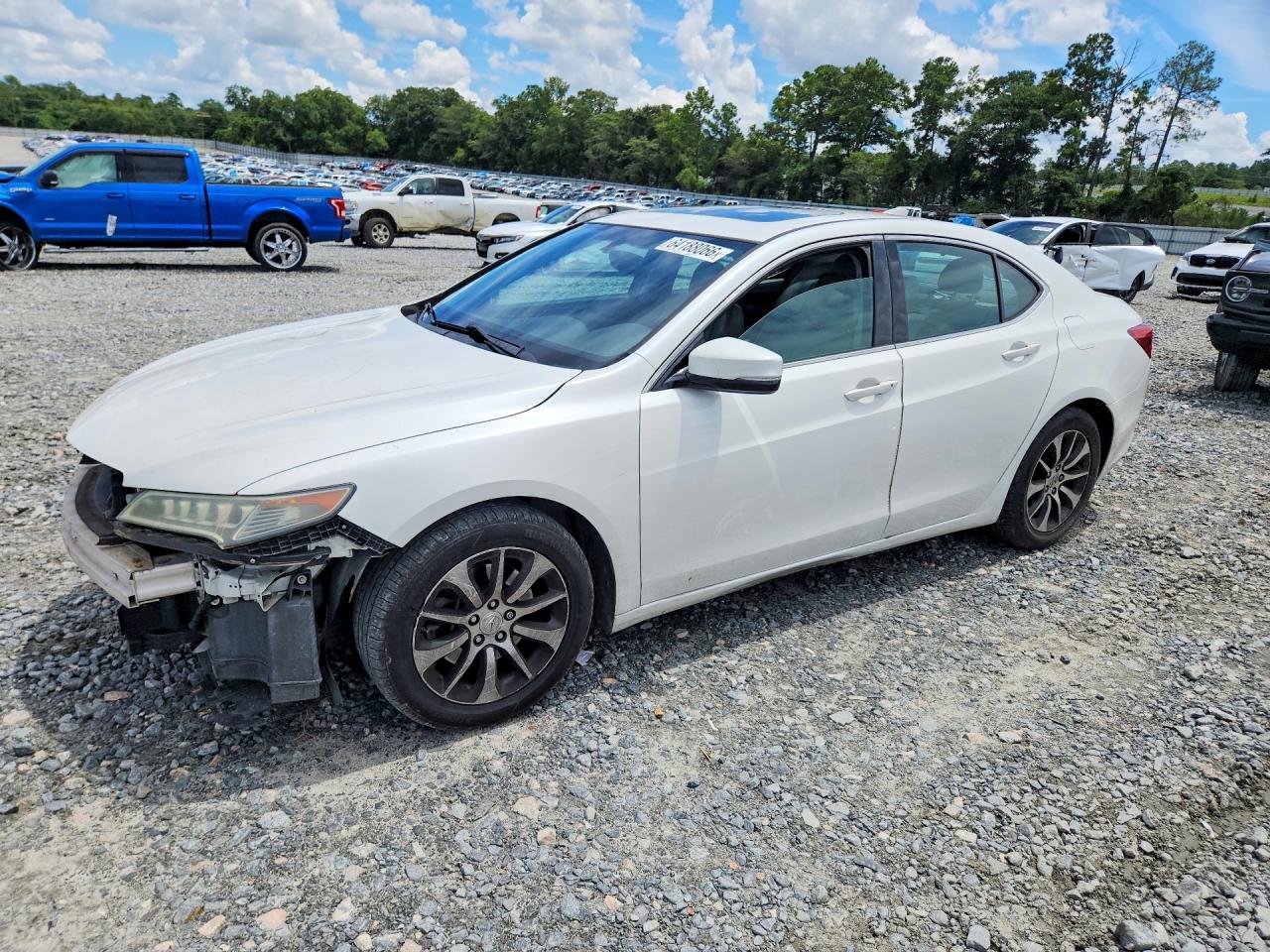 2015 Acura TLX — Front End — aukcja Copart ga - macon - 1