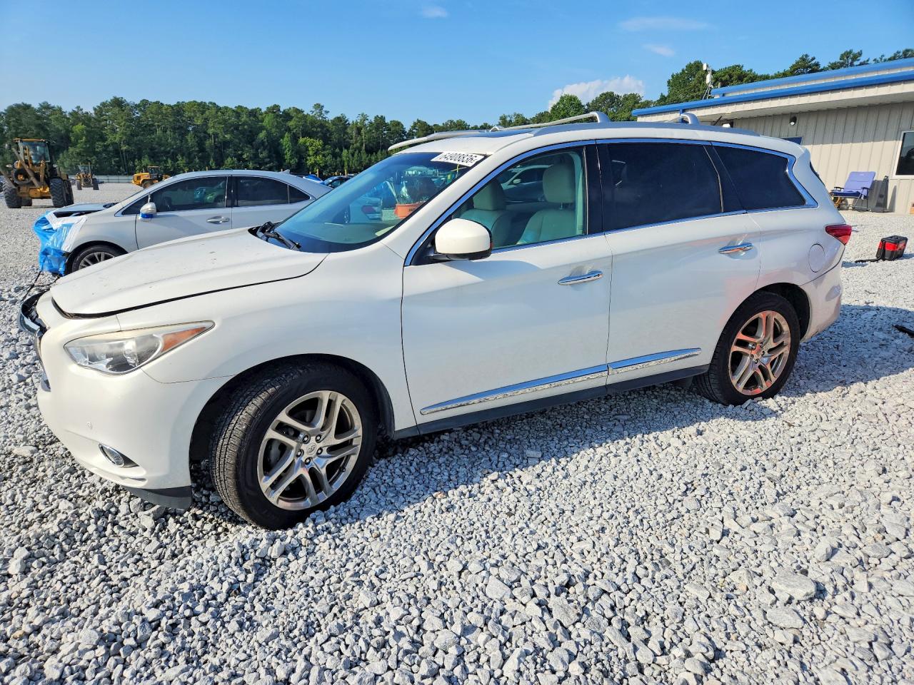 2013 Infiniti JX — Front End — aukcja Copart ga - atlanta south - 1