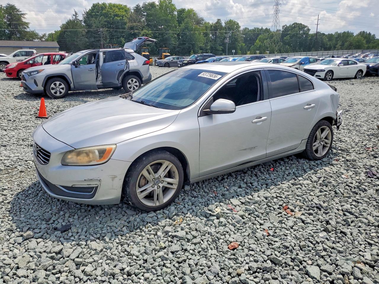 2014 Volvo S60 — Rear End — aukcja Copart nc - mebane - 1