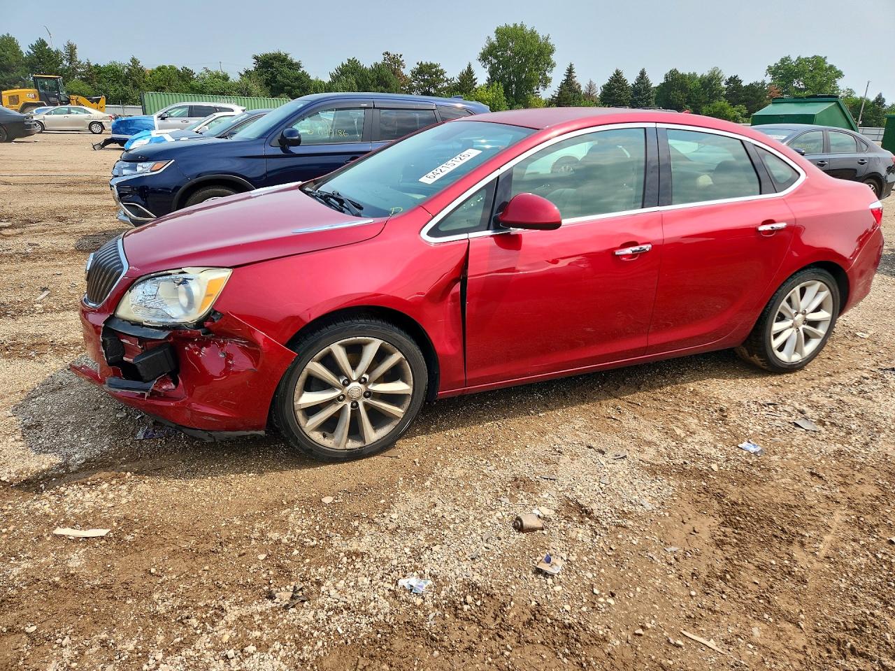 2013 Buick Verano — Side — aukcja Copart il - chicago north - 1