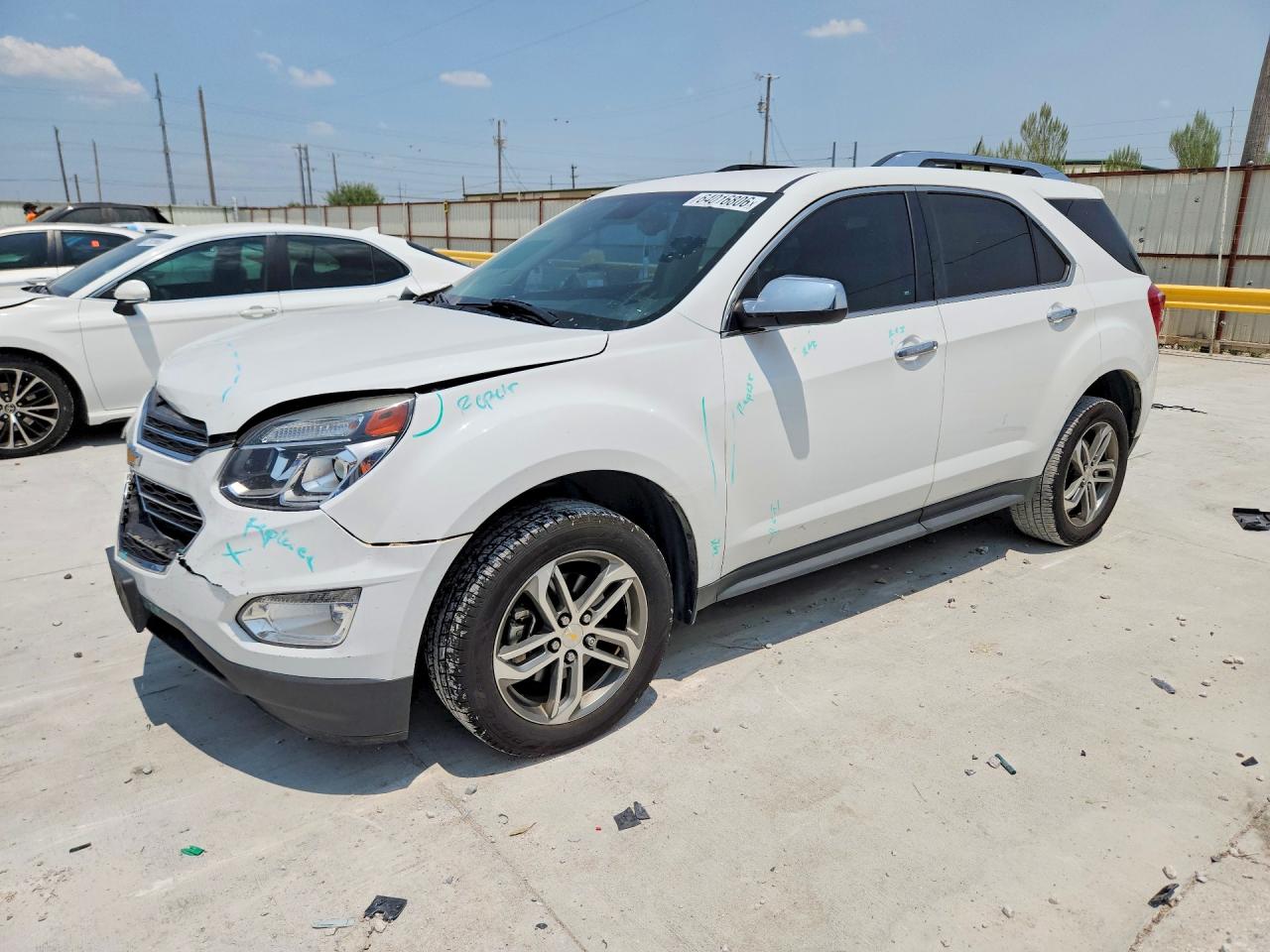 2017 Chevrolet Equinox — Front End — aukcja Copart tx - ft. worth - 1