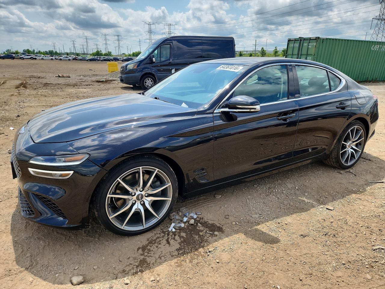 2022 Genesis G70 — Rear End — aukcja Copart il - chicago north - 1