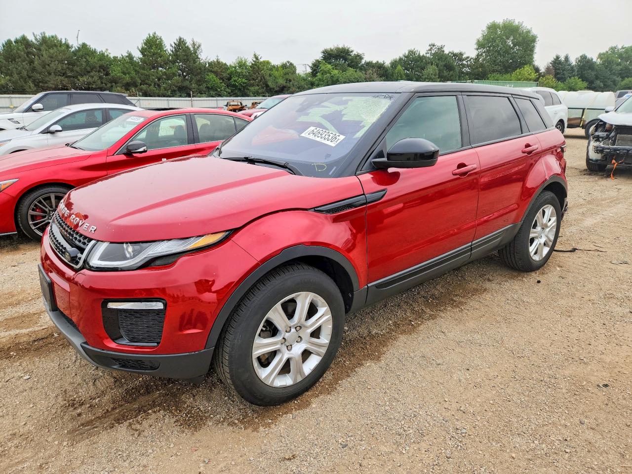 2017 Land Rover Range Rover Evoque — Top/Roof — aukcja Copart il - chicago north - 1