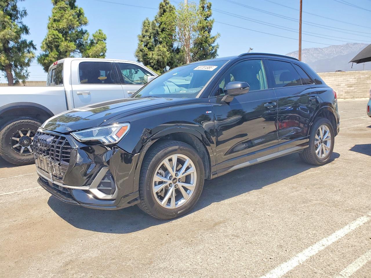 2022 Audi Q3 — Front End — aukcja Copart ca - rancho cucamonga - 1