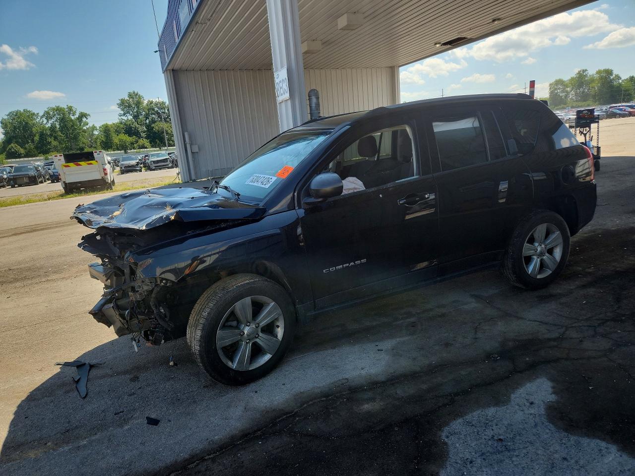 2016 Jeep Compass — Front End — aukcja Copart in - fort wayne - 1