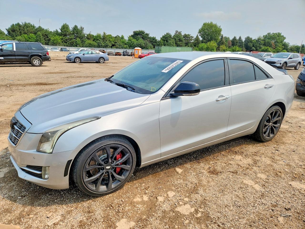 2015 Cadillac ATS — Undercarriage — aukcja Copart il - chicago north - 1