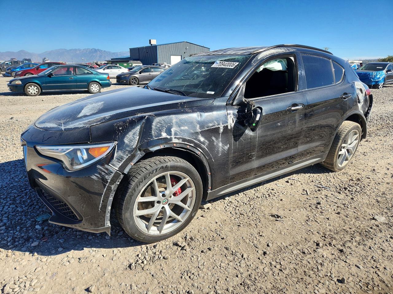 2018 Alfa Romeo Stelvio — Side — aukcja Copart ut - salt lake city - 1