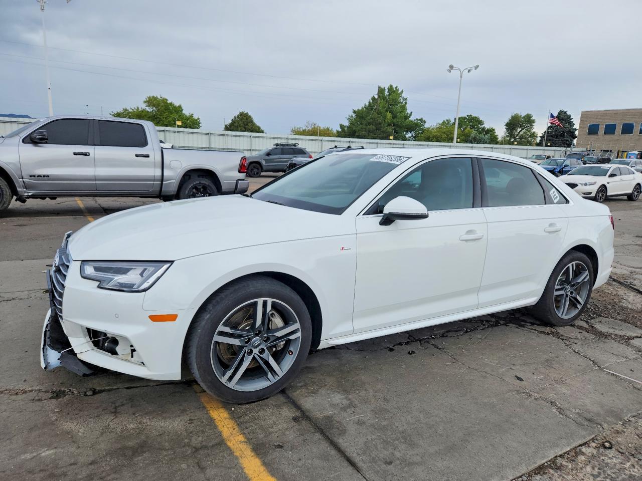 2018 Audi A4 — Front End — aukcja Copart co - denver south - 1