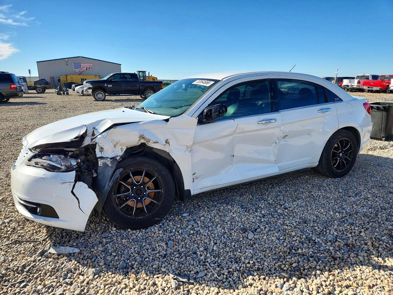 2014 Chrysler 200 — Front End — aukcja Copart tx - amarillo - 1
