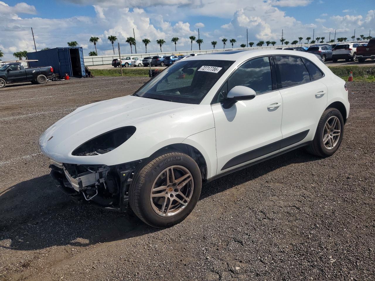 2018 Porsche Macan — Front End — aukcja Copart fl - clewiston - 1