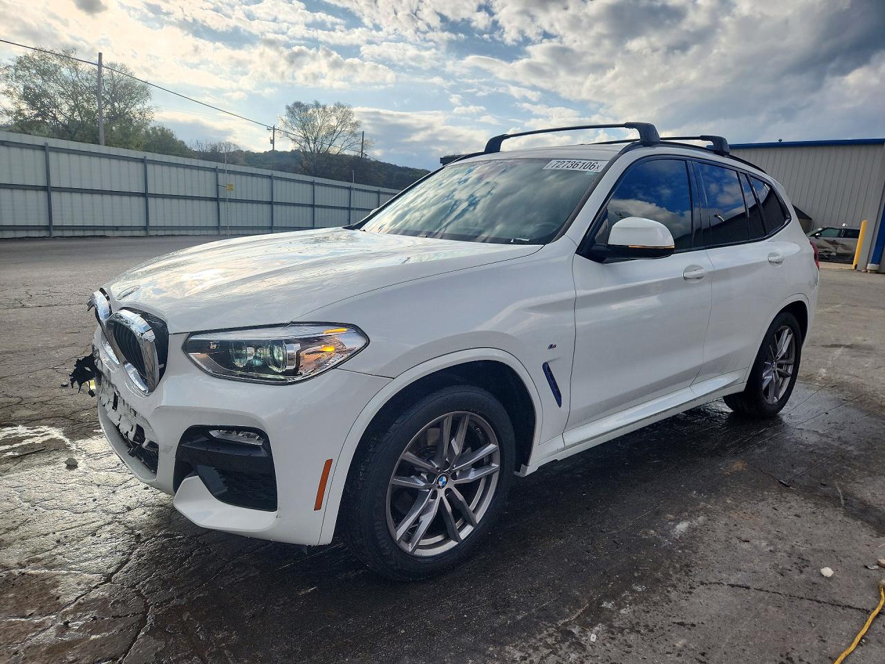 2019 BMW X3 — Front End — aukcja Copart tn - nashville - 1